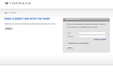 Please create your TOPRANK System