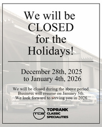Holiday Closing Notification