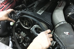 Nissan Skyline R33 GT-R Timing belt replacement