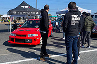Team Toprank Visits Iwakuni Car meet