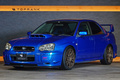 2003 Subaru IMPREZA STI GDB Impreza WRX STI, Rays Gramlights 57XR 18 Inch Alloy Wheels, HKS Height Adjustable Coilovers