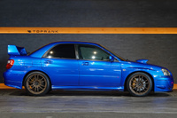 2003 Subaru IMPREZA STI GDB Impreza WRX STI, Rays Gramlights 57XR 18 Inch Alloy Wheels, HKS Height Adjustable Coilovers