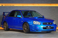 2003 Subaru IMPREZA STI GDB Impreza WRX STI, Rays Gramlights 57XR 18 Inch Alloy Wheels, HKS Height Adjustable Coilovers