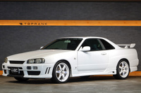 1998 Nissan SKYLINE COUPE ER34 R34 Skyline 25 GT Turbo, Altia Aero, Rays Volk Racing TE37 18 inch Wheels