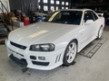 1998 Nissan SKYLINE FUTURE INVENTORY, ER34 R34 Skyline 25 GT Turbo, Altia Aero, Rays Volk Racing TE37 18 inch Wheels