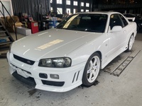 1998 Nissan SKYLINE FUTURE INVENTORY, ER34 R34 Skyline 25 GT Turbo, Altia Aero, Rays Volk Racing TE37 18 inch Wheels