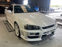 1998 Nissan SKYLINE FUTURE INVENTORY, ER34 R34 Skyline 25 GT Turbo, Altia Aero, Rays Volk Racing TE37 18 inch Wheels