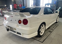 1998 Nissan SKYLINE FUTURE INVENTORY, ER34 R34 Skyline 25 GT Turbo, Altia Aero, Rays Volk Racing TE37 18 inch Wheels