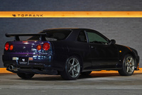 1999 Nissan SKYLINE GT-R BNR34 R34 Skyline GTR V-spec, Midnight Purple , Limited to 300 Units, Fujitsubo Muffler