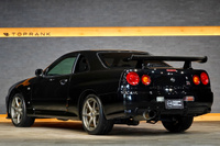 1999 Nissan SKYLINE GT-R BNR34 R34 Skyline GT-R, KAKIMOTO muffler, BLITZ air cleaner, ARC Cooling Pannel