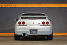 1996 Nissan SKYLINE GT-R BCNR33 R33 Skyline GT-R, Aftermarket Pearl White, Advan Racing 18 inch Wheels, HKS Muffler