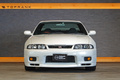 1996 Nissan SKYLINE GT-R BCNR33 R33 Skyline GT-R, Aftermarket Pearl White, Advan Racing 18 inch Wheels, HKS Muffler