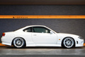 2000 Nissan SILVIA S15 Silvia Spec-S, BLITZ Air Cleaner, Aftermarket Exhaust Manifold