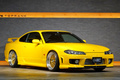 2002 Nissan SILVIA S15 Silvia Spec-R, Lightning Yellow Full Resprey, Work Meister M1 18In Wheels