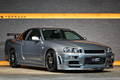 2001 Nissan SKYLINE COUPE ER34 Skyline 25 GT Turbo, Work Wheels, BLITZ Intercooler, NISMO GT-R Style Aero