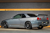 2001 Nissan SKYLINE COUPE ER34 Skyline 25 GT Turbo, Work Wheels, BLITZ Intercooler, NISMO GT-R Style Aero