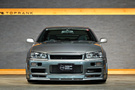 2001 Nissan SKYLINE COUPE ER34 Skyline 25 GT Turbo, Work Wheels, BLITZ Intercooler, NISMO GT-R Style Aero