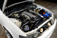 2001 Toyota CHASER JZX100 Chaser Tourer V, Blitz Intercooler, Blitz Air Cleaner, Muffler