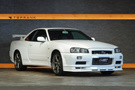 1999 Nissan SKYLINE GT-R BNR34 R34 Skyline GT-R V SPEC, Impul Blast Muffler, Front Pipe,Mine's VX Rom,