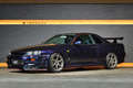 1999 Nissan SKYLINE COUPE ER34 Skyine 25 GT Turbo, Midnight Purple Full Respray, BNR34 R34 Skyline GT-R Style Aero