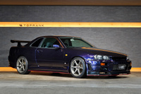 1999 Nissan SKYLINE COUPE ER34 Skyine 25 GT Turbo, Midnight Purple Full Respray, BNR34 R34 Skyline GT-R Style Aero