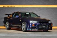 1999 Nissan SKYLINE COUPE ER34 Skyine 25 GT Turbo, Midnight Purple Full Respray, BNR34 R34 Skyline GT-R Style Aero