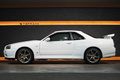 2001 Nissan SKYLINE GT-R BNR34 R34 Skyline GT-R, QM1 White, Full Stock, Verfied Low Mileage,