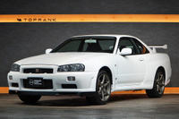 2001 Nissan SKYLINE GT-R BNR34 R34 Skyline GT-R, QM1 White, Full Stock, Verfied Low Mileage,