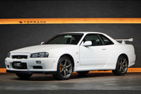 2001 Nissan SKYLINE GT-R BNR34 R34 Skyline GT-R, QM1 White, Full Stock, Verfied Low Mileage,