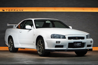 2001 Nissan SKYLINE GT-R BNR34 R34 Skyline GT-R, QM1 White, Full Stock, Verfied Low Mileage,