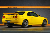 1999 Nissan SKYLINE COUPE ER34 Skyine 25 GT Turbo, RARE Lightning Yellow -EV1-, Recaro SR-7 Seat, BNR34 Skyline GT-R Wheels