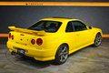 1999 Nissan SKYLINE COUPE ER34 Skyine 25 GT Turbo, RARE Lightning Yellow -EV1-, Recaro SR-7 Seat, BNR34 Skyline GT-R Wheels