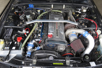 1992 Nissan SKYLINE GT-R R 32 GT-R Single Turbo Forged pistons  GReddy T78-33D Turbine Tomei Head Gasket