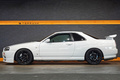 1998 Nissan SKYLINE COUPE ER34 Skyline 25GT-T, NISMO LMGT-3 18inch Wheels, R34 Skyline GT-R Style Rear Wing, Blitz Muffler