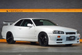 1998 Nissan SKYLINE COUPE ER34 Skyline 25GT-T, NISMO LMGT-3 18inch Wheels, R34 Skyline GT-R Style Rear Wing, Blitz Muffler