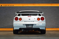 1998 Nissan SKYLINE COUPE ER34 Skyline 25GT-T, NISMO LMGT-3 18inch Wheels, R34 Skyline GT-R Style Rear Wing, Blitz Muffler