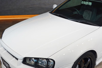 1998 Nissan SKYLINE COUPE ER34 Skyline 25GT-T, NISMO LMGT-3 18inch Wheels, R34 Skyline GT-R Style Rear Wing, Blitz Muffler