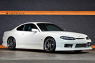 2001 Nissan SILVIA S15 Silvia Spec-R, Aftermarket Aero, RAYS Gram Lights 18 Inch Wheels, Aftermarket Intercooler