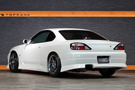 2001 Nissan SILVIA S15 Silvia Spec-R, Aftermarket Aero, RAYS Gram Lights 18 Inch Wheels, Aftermarket Intercooler