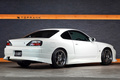 2001 Nissan SILVIA S15 Silvia Spec-R, Aftermarket Aero, RAYS Gram Lights 18 Inch Wheels, Aftermarket Intercooler