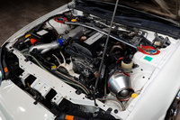 2001 Nissan SILVIA S15 Silvia Spec-R, Aftermarket Aero, RAYS Gram Lights 18 Inch Wheels, Aftermarket Intercooler