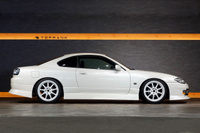 1999 Nissan SILVIA Nissan S15 Silvia SPEC-S, URAS Aero, HKS Muffler, TEIN Coilovers