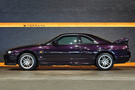 1995 Nissan SKYLINE GT-R BCNR33 R33 Skyline GT-R V-SPEC,  Factory Midnight Purple -LP2-,  Series 3 Headlights, HKS EVC