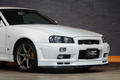 2002 Nissan SKYLINE GT-R BNR34 R34 Skyline GT-R V-Spec 2 Nür, Exterior Color White -QM1-, Nismo S-Tune Suspension