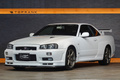 2002 Nissan SKYLINE GT-R BNR34 R34 Skyline GT-R V-Spec 2 Nür, Exterior Color White -QM1-, Nismo S-Tune Suspension