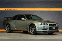2002 Nissan SKYLINE GT-R BNR34 R34 Skyline GT-R V-Spec 2 Nür, ONE OWNER, Verified LOW Mileage, Factory Millennium Jade -JW0-
