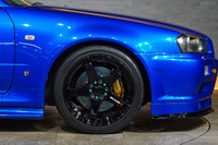 2002 Nissan SKYLINE GT-R BNR34 R34 Skyline GT-R V-SPEC II, NISMO Side Skirts/Rear Under Spoiler/LMGT4 18 inch Wheels
