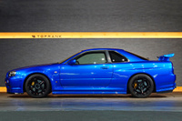 2002 Nissan SKYLINE GT-R BNR34 R34 Skyline GT-R V-SPEC II, NISMO Side Skirts/Rear Under Spoiler/LMGT4 18 inch Wheels