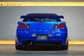 2002 Nissan SKYLINE GT-R BNR34 R34 Skyline GT-R V-SPEC II, NISMO Side Skirts/Rear Under Spoiler/LMGT4 18 inch Wheels