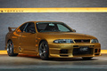 1995 Nissan SKYLINE GT-R BCNR33 R33 Skyline GT-R V Spec, Topsecret Style Aero, Rays TE37SL 18 Inch Forged Alloy Wheels